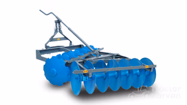 Sai Agro Offset 10 Disc Disc Harrow Implement