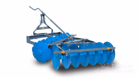 Sai Agro Offset 11 Disc Disc Harrow Implement