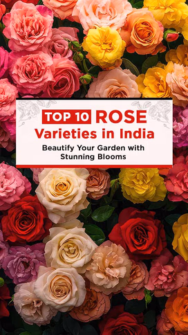 Top 10 Rose Varieties in India: Beautify Your Garden with Stunning Blooms Video