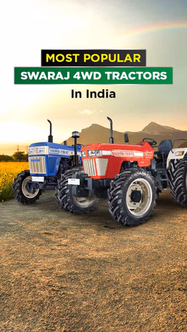 Most Popular Swaraj 4WD Tractors in India Video