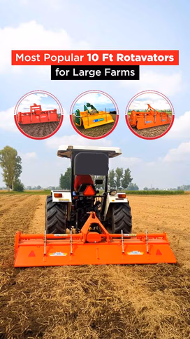 Most Popular 10 Ft Rotavators for Large Fields Video