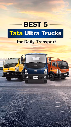 Best 5 Tata Ultra Trucks for Daily Transport Video