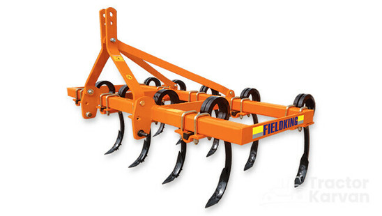 Fieldking Double Coil Tyne FKDCT 9 Cultivator Implement