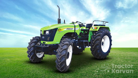 Preet 8049 4WD Tractor