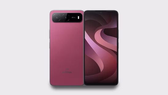 Infinix Hot 60I 5G Plum-Red-128-GB-4-GB