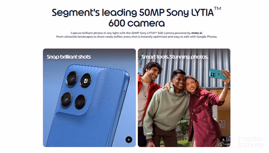 Motorola G 57 Power 5G-Camera