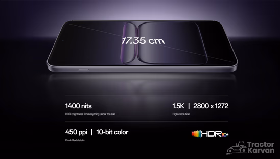 Oneplus Nord 5- Size