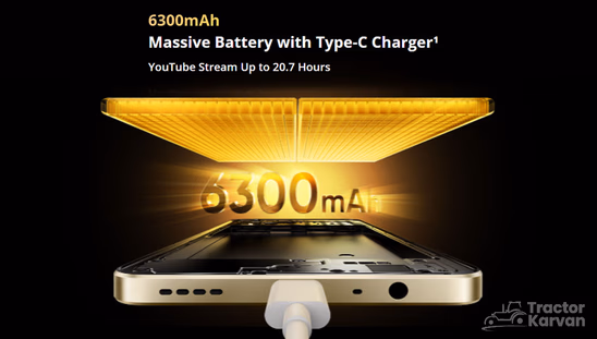 Realme Narzo 80 Lite- Battery