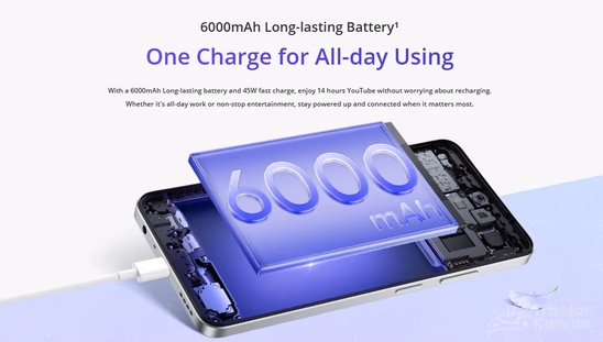 Realme P3 lite 5G - Battery