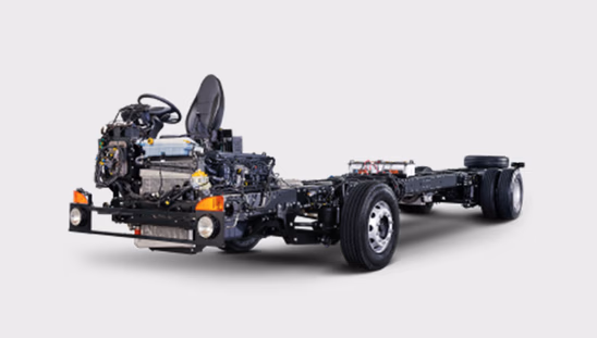 BharatBenz 1017 chassis 5300 AC Commercial Vehicles