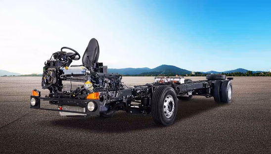 BharatBenz 1624 Chassis - Left