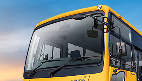 Mahindra Cruzio School - Windshield