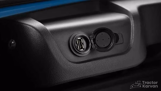 TVS King EV Max Electric - USB Mobile Charging Slot