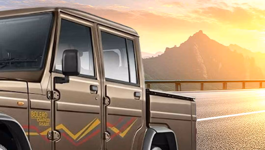 Mahindra Bolero Camper - Side Windows