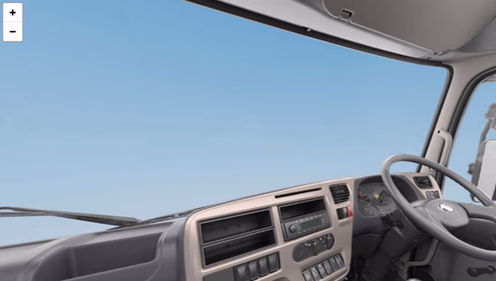 Eicher Pro 8028XM - Cabin Interior