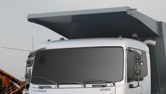 Eicher Pro 8035XM - Windshield