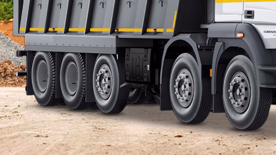 BharatBenz 4228RT - Tyres