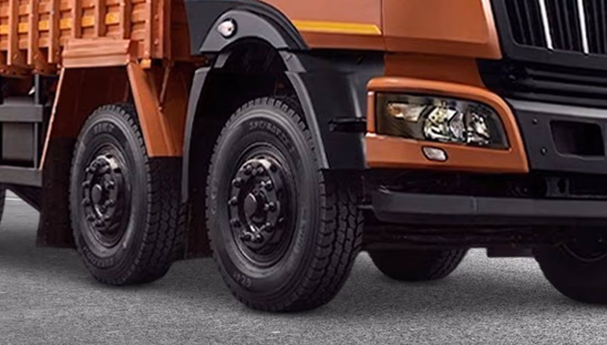 Mahindra Blazo X 35 Lift Axle-Tyre