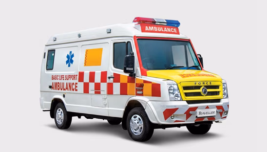 Force Traveller Ambulance 3350WB D-Type Commercial Vehicles