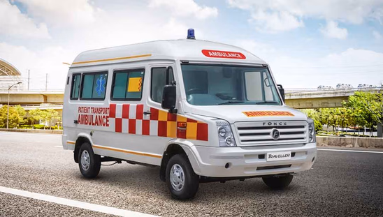 Force Traveller Ambulance-Right1