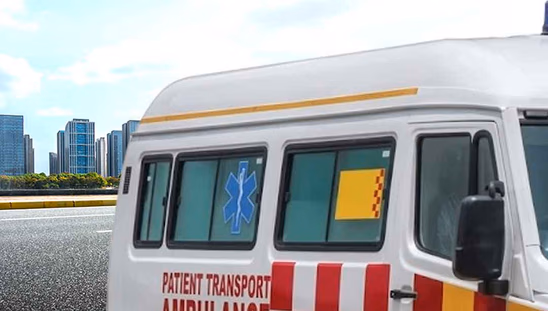Force Traveller Ambulance-Side Window