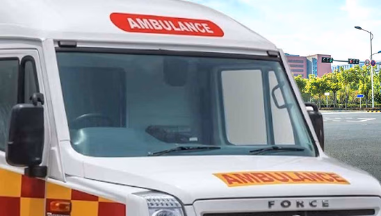Force Traveller Ambulance-Windshield