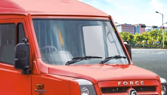 Force Traveller Delivery Van-Windshield