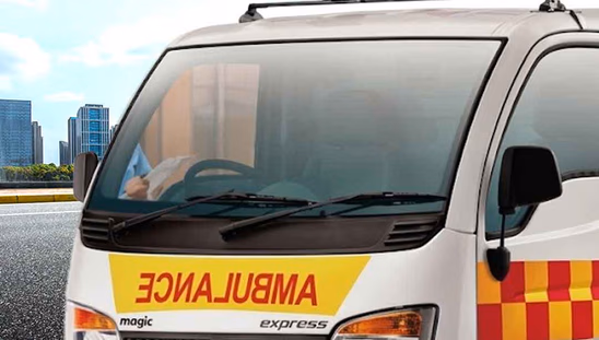 Tata Magic Ambulance - Windshield