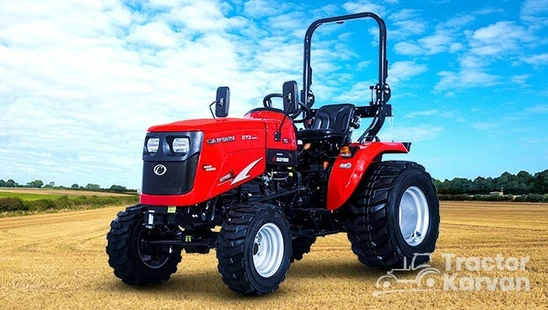 Captain 273 4WD (Stage V) Flotation Tyres Tractor in Farm