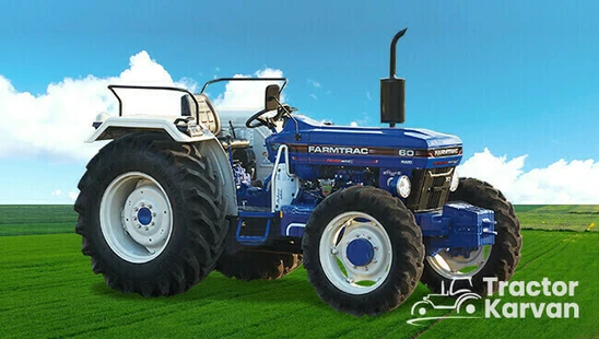 Farmtrac 60 Powermaxx 4WD Tractor in Farm