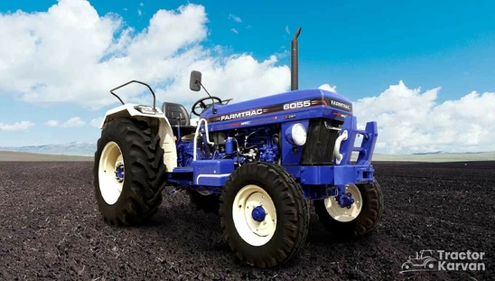 Farmtrac 6055 Powermaxx E-CRT Tractor in Farm
