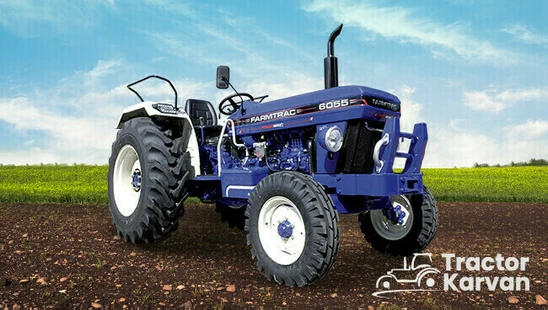 Farmtrac 6055 Powermaxx Tractor in Farm