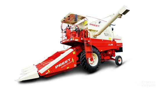Preet 849 Maize Special Mini Combine Harvester