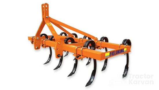 Fieldking Double Coil Tyne FKDCT 15 Cultivator Implement