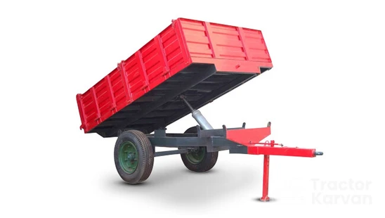 Sai Agro Four wheel tipping 9 Tractor Trailer Implement