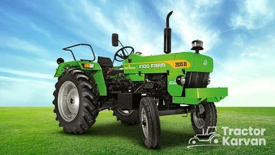 Indo Farm 2035 DI Tractor in Farm