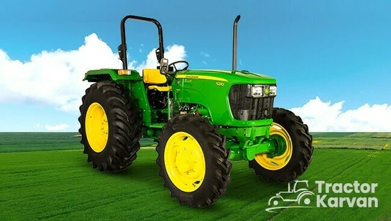 John Deere 5210 Gear Pro 4WD Tractor in Farm