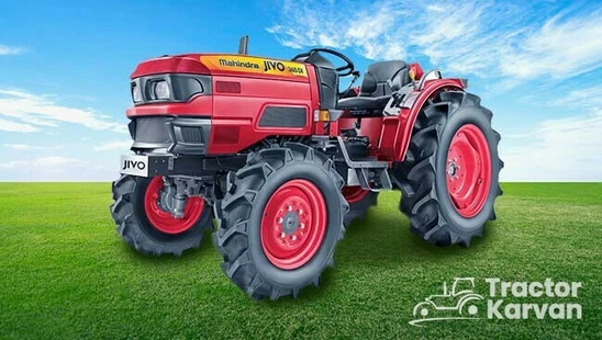 Mahindra Jivo 365 DI 4WD Tractor in Farm