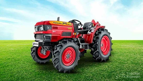 Mahindra Jivo 365 DI 4WD Puddling Special Tractor in Farm
