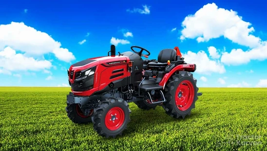 Mahindra OJA 2130 4WD Tractor in Farm