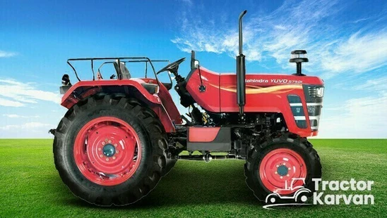 Mahindra Yuvo 575 DI 4WD Tractor in Farm