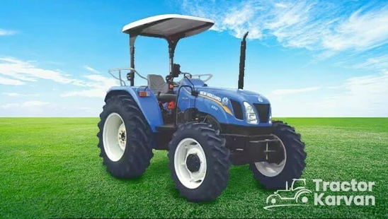 New Holland Excel 6510 4WD Tractor in Farm