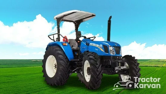 New Holland Excel 7510 4WD Tractor in Farm