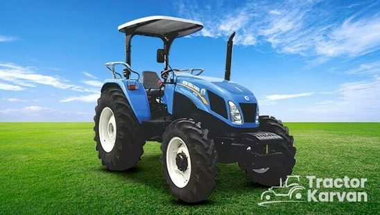New Holland Excel 8010 4WD Tractor in Farm