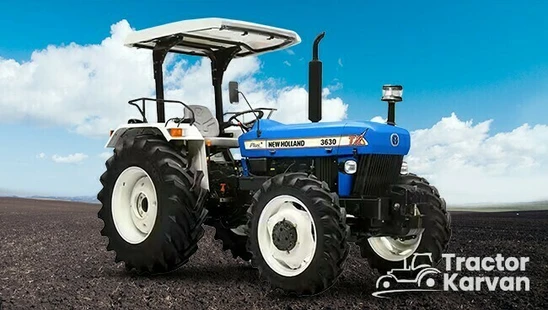 New Holland 3630 TX Plus + 4WD Tractor in Farm
