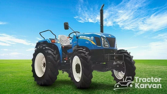 New Holland Excel 4710 4WD Tractor in Farm