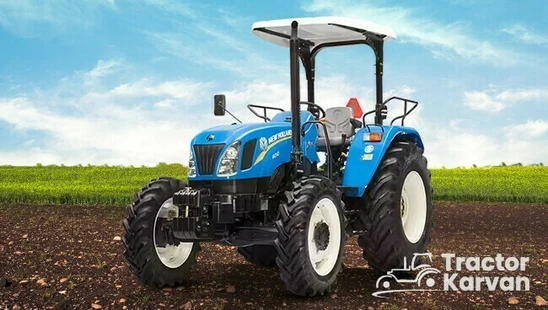 New Holland Excel 6010 4WD Tractor in Farm