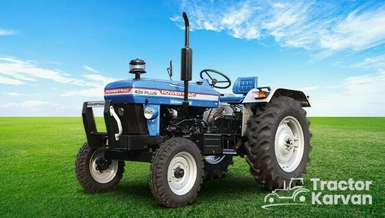 Powertrac 439 Plus Supermaxx Tractor in Farm
