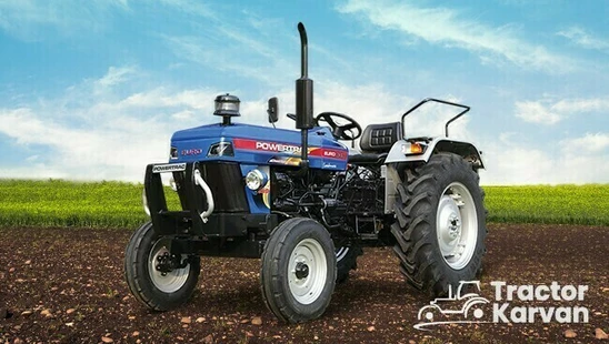 Powertrac Euro 439 Loadmaxx Tractor in Farm
