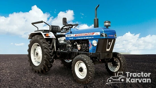 Powertrac Euro 41 Plus Loadmaxx Tractor in Farm